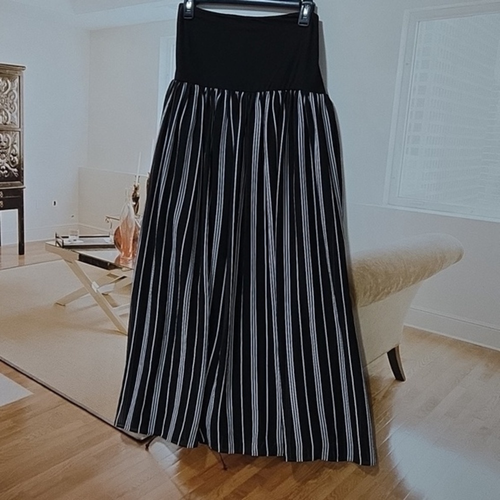 Black and White Striped Dress - Picture 1 of 2
